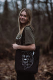 Black NOBEARS tote bag