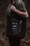 Black NOBEARS tote bag